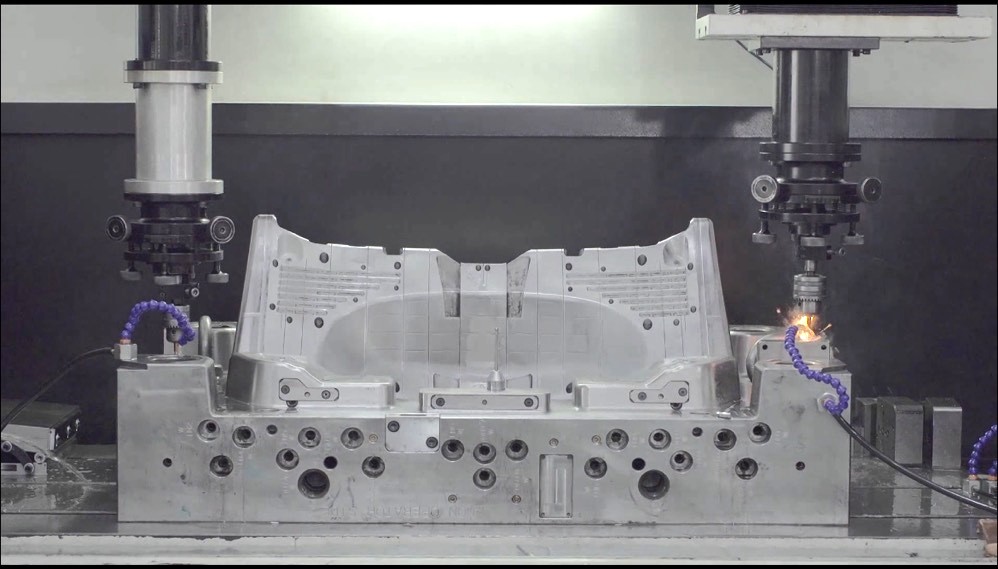 Double-Head EDM Machining